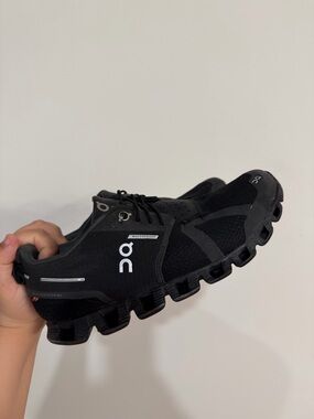 On Running Women's Black Cloudtec Waterproof Running Shoe